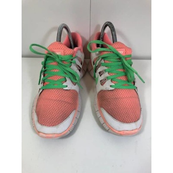 Nike Shoes - Nike ID Free Run 5.0 Custom Running 588596-991 Shoes Sneakers Salmon Womens US 7